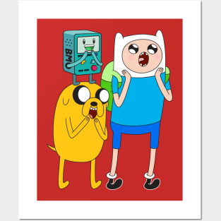 Finn Jake BMO Posters and Art